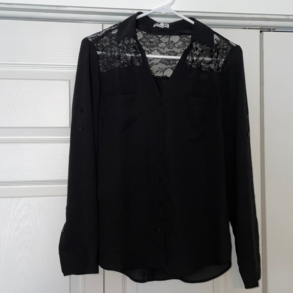 Express Convertible Sleeve Portofino Shirt